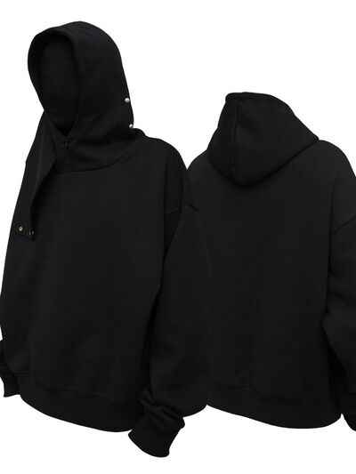 Men's Long Sleeve Hoodie with Mask - Damned Threads
