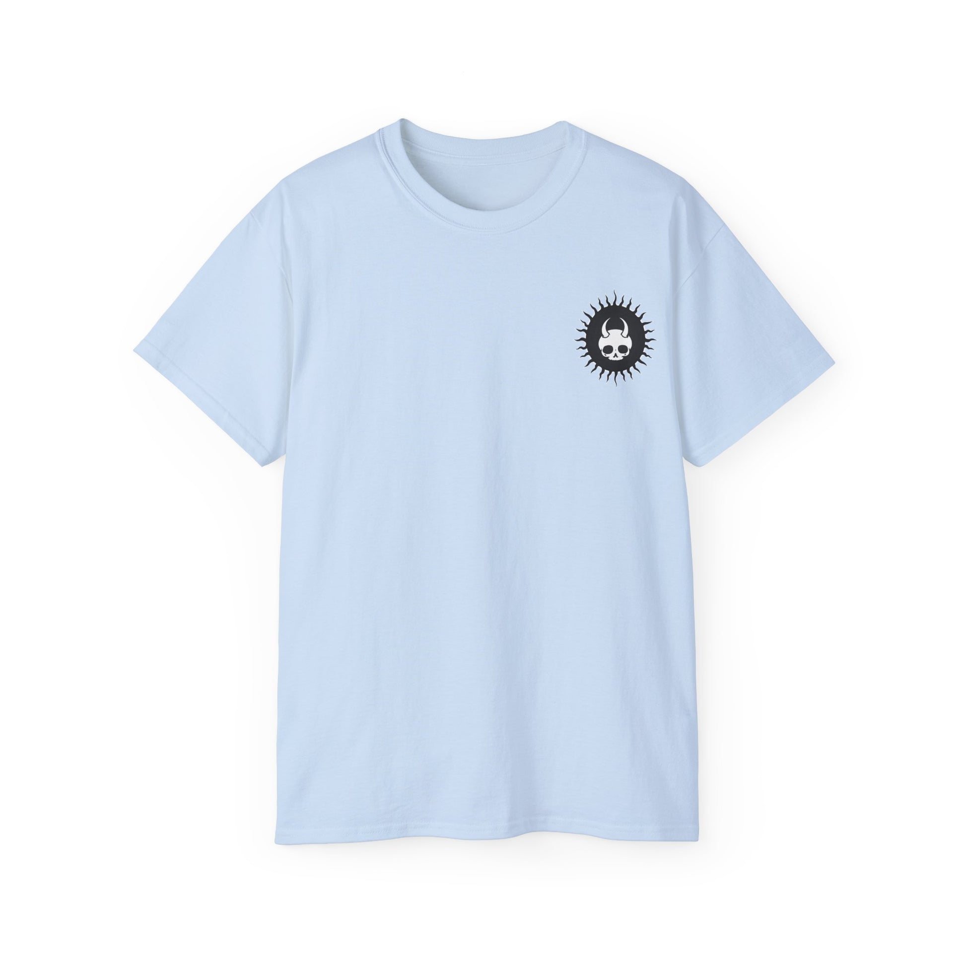 Beauties Bite - Unisex Cotton Tee (Back) - Damned Threads