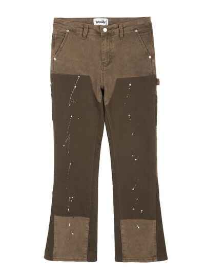 Men's Color Block Jeans with Pockets - Damned Threads