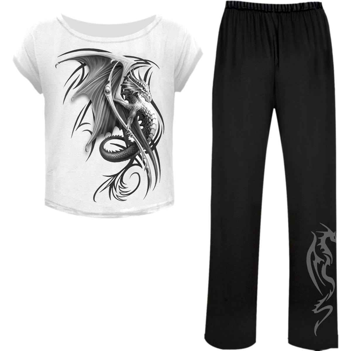 WYVERN - 4pc Gothic Pyjama Set - Damned Threads