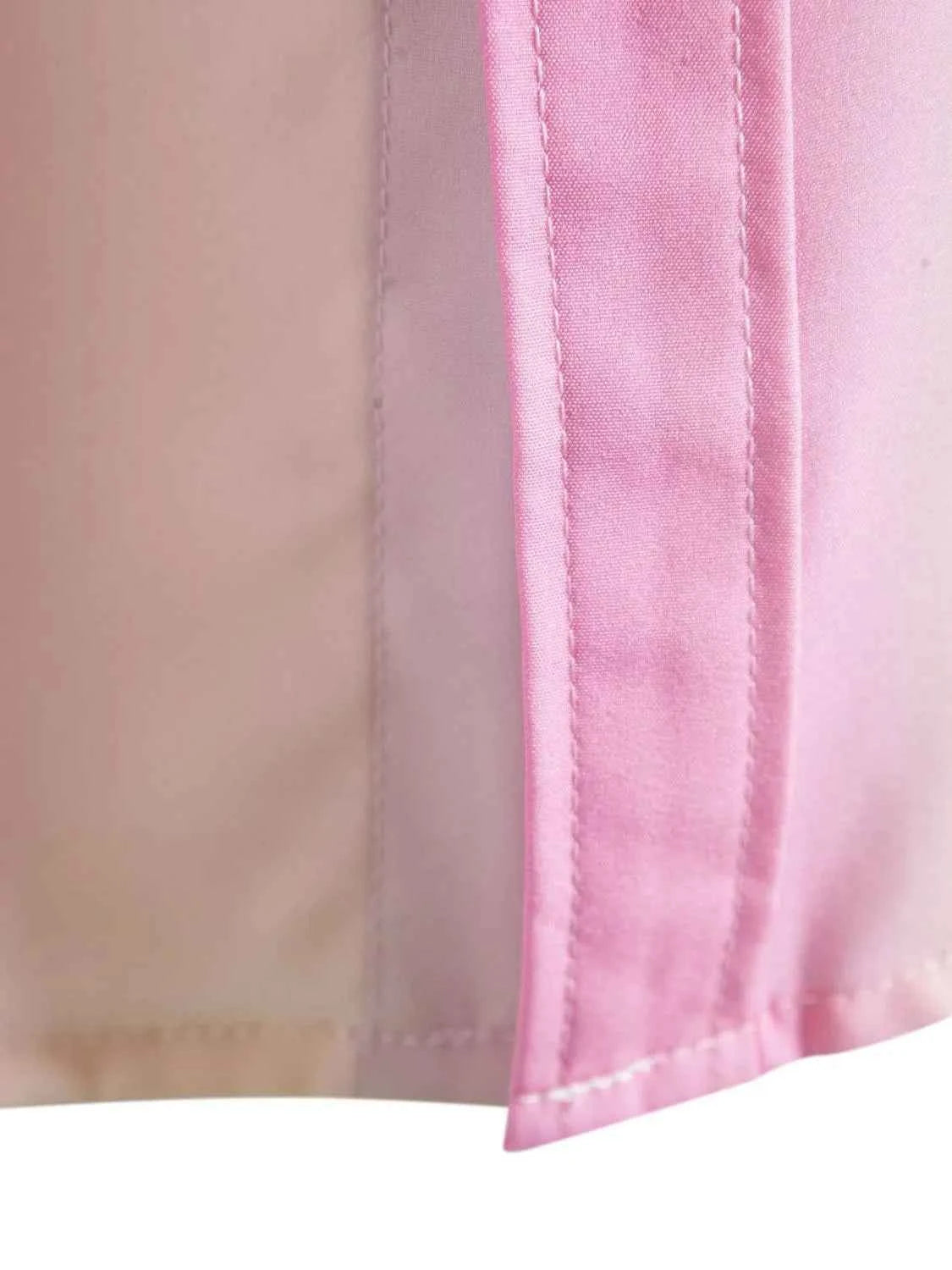 Men's Plus Size Gradient Short Sleeve Button-Down Shirt