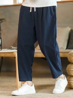 Plus Size Drawstring Pants with Pockets - Damned Threads