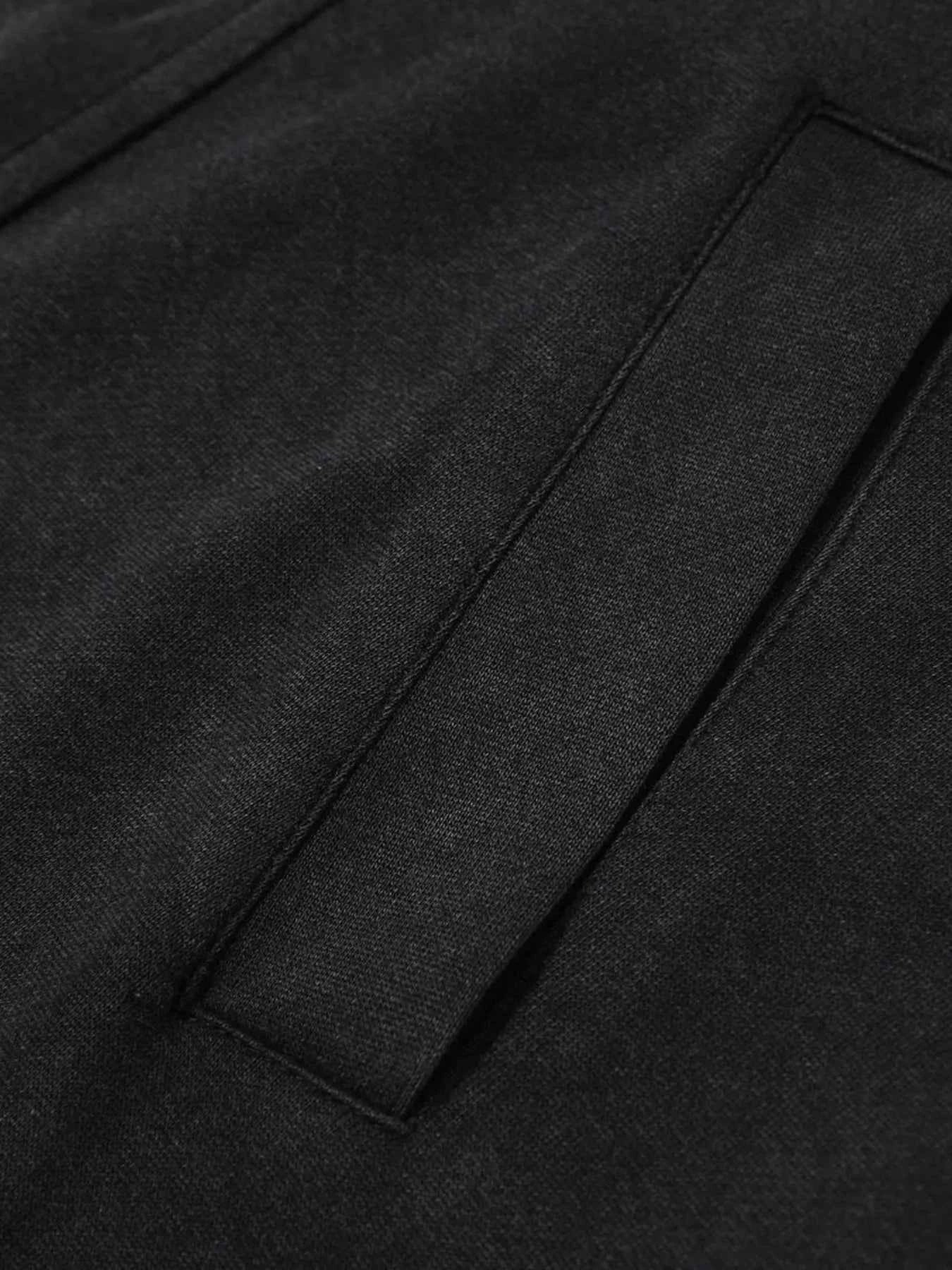 Men's Solid Color Zip Up Hoodie