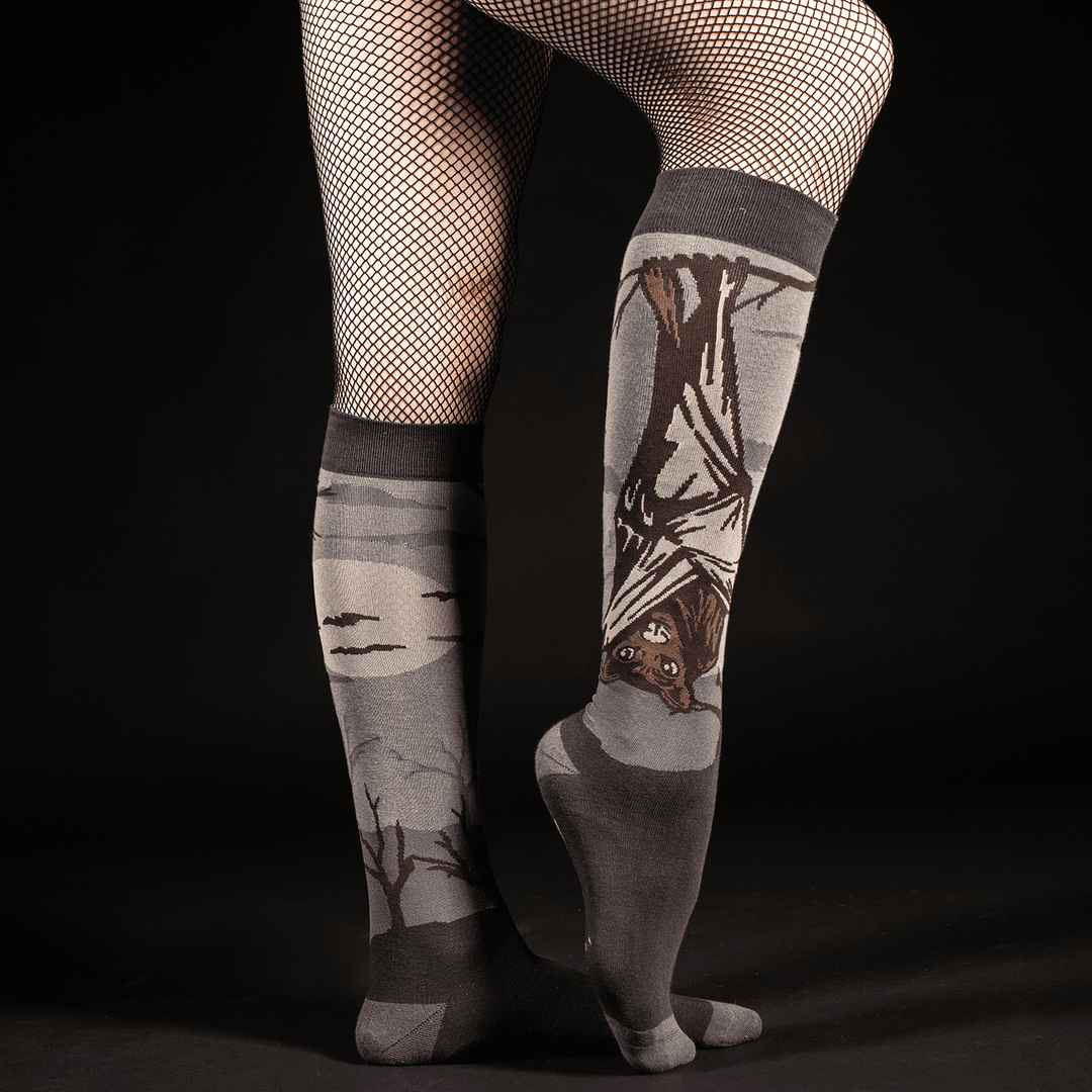 Bat Knee High Socks - Damned Threads