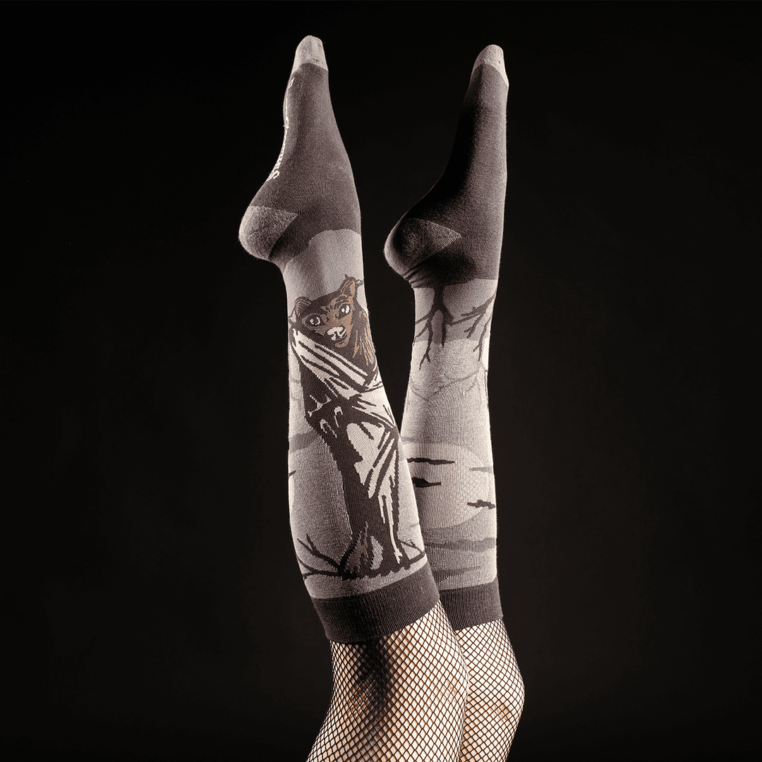 Bat Knee High Socks - Damned Threads