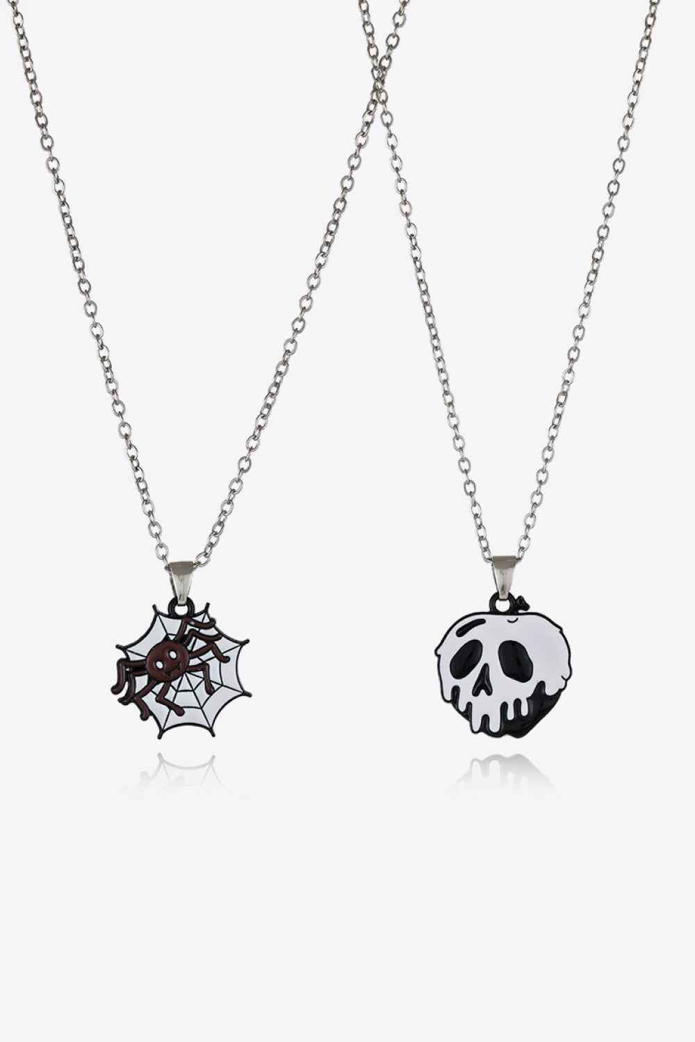 Two-Piece Halloween Theme Necklace Set - Damned Threads