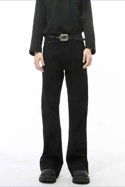 High Waist Jeans with Pockets - Damned Threads