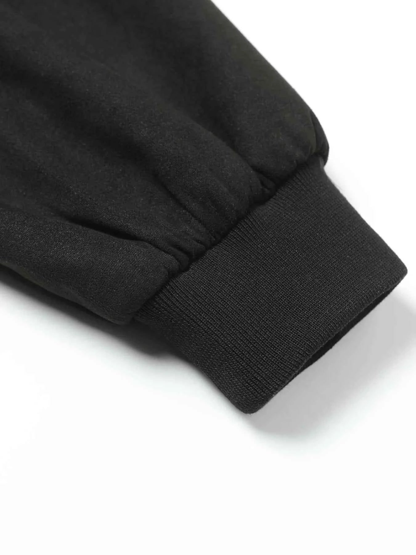 Men's Long Sleeve Hooded Zip-Up Jacket