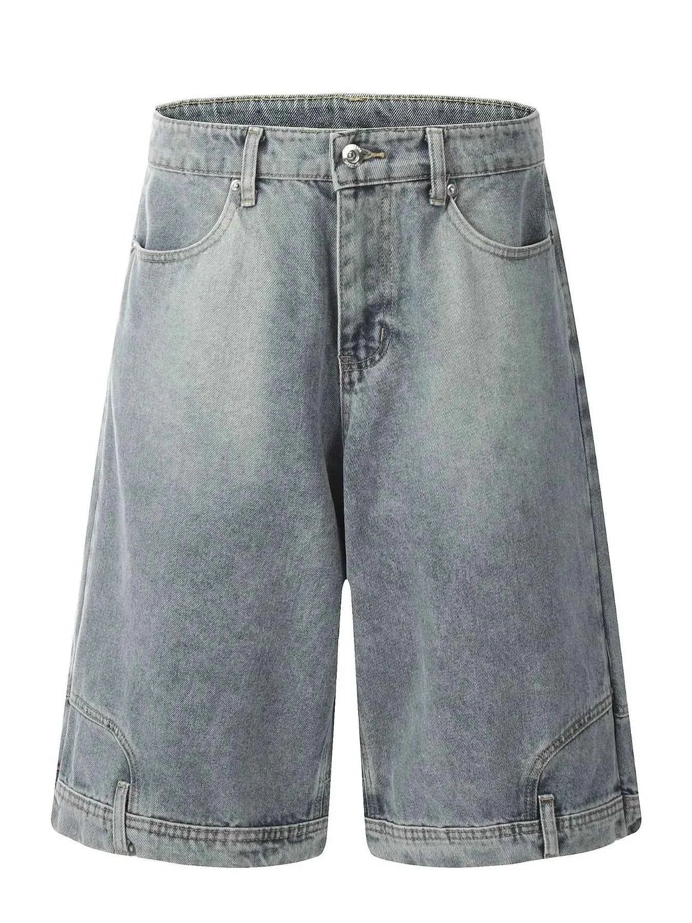 Men's Classic Loose Fit Denim Shorts