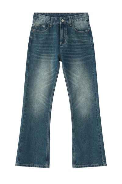 Straight Leg Jeans with Pockets - Damned Threads