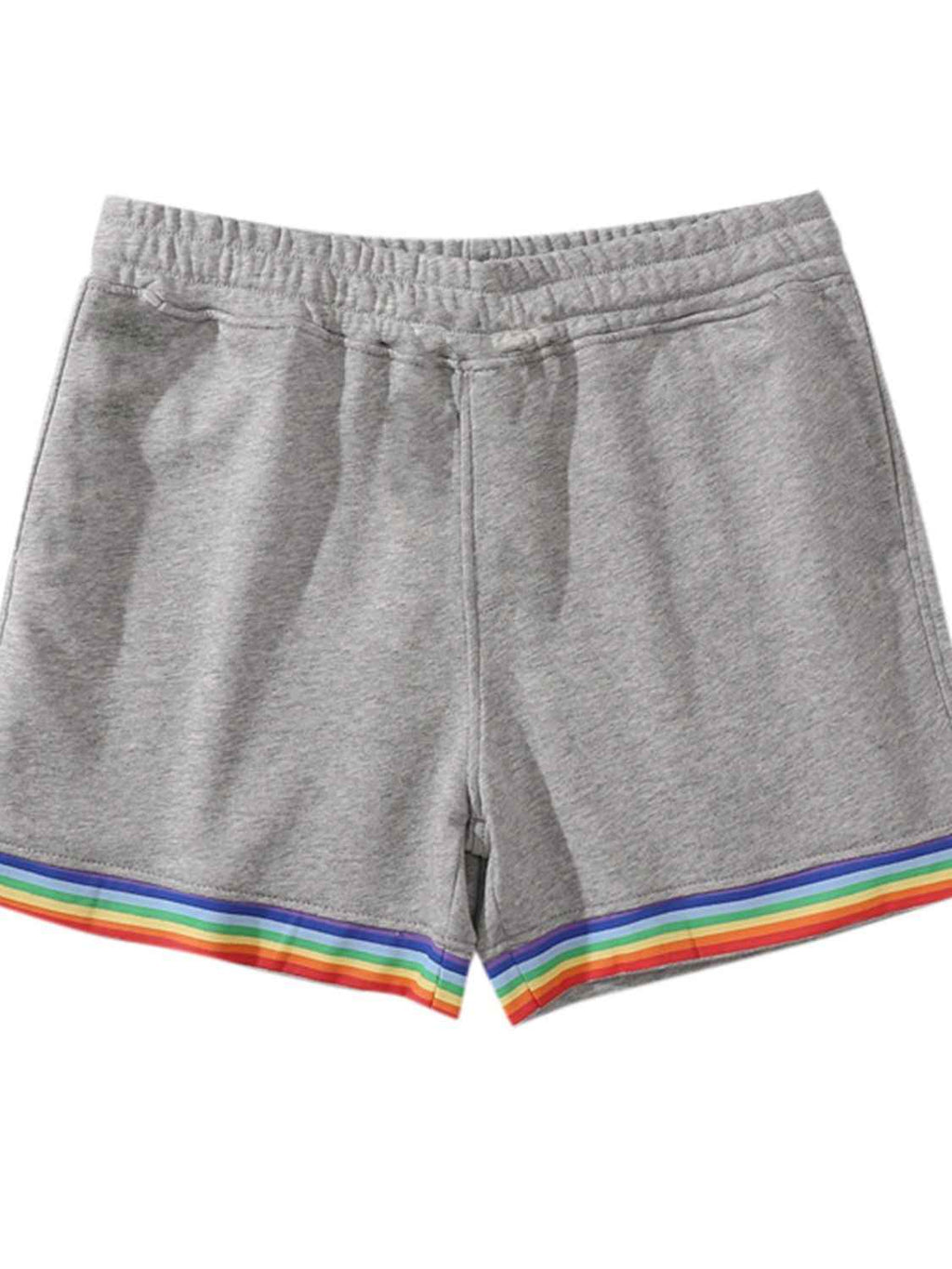 Men's Full Size Elastic Waist Shorts Plus Size