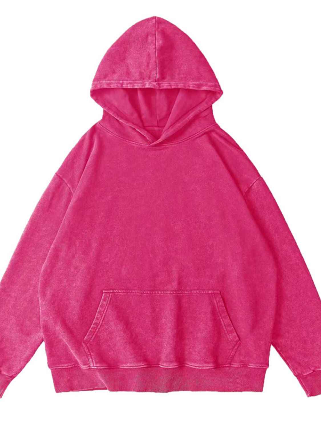 Long Sleeve Hoodie with Pocket - Damned Threads