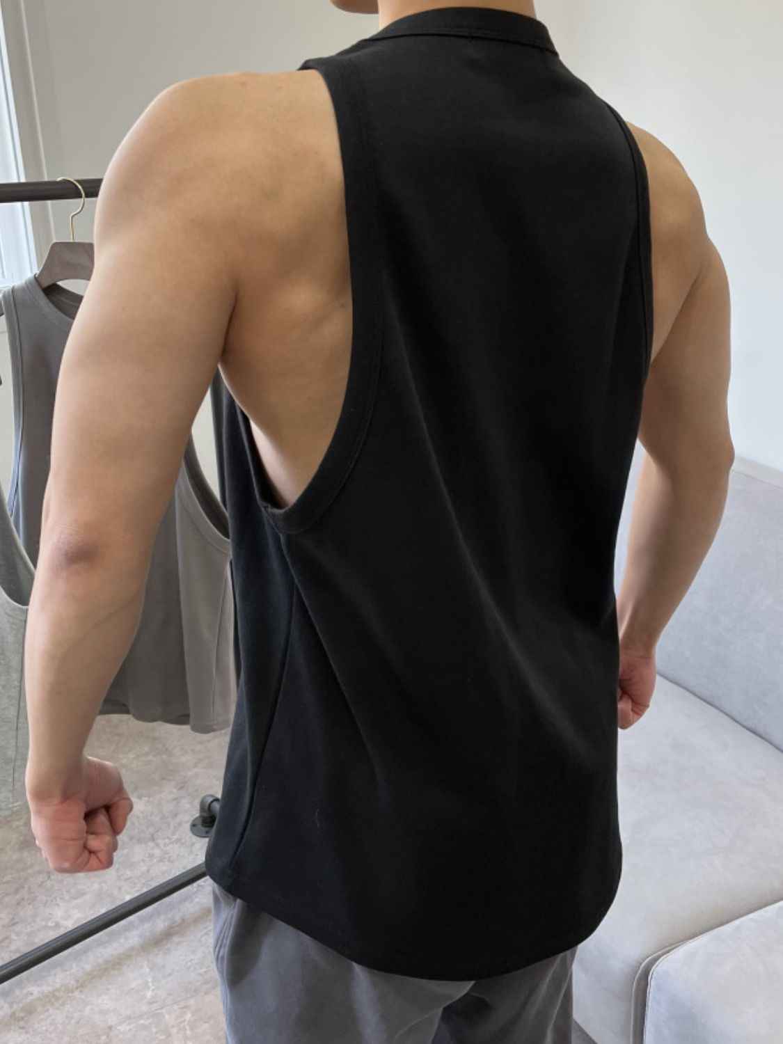 Men's Muscle Gym-Tank - Damned Threads