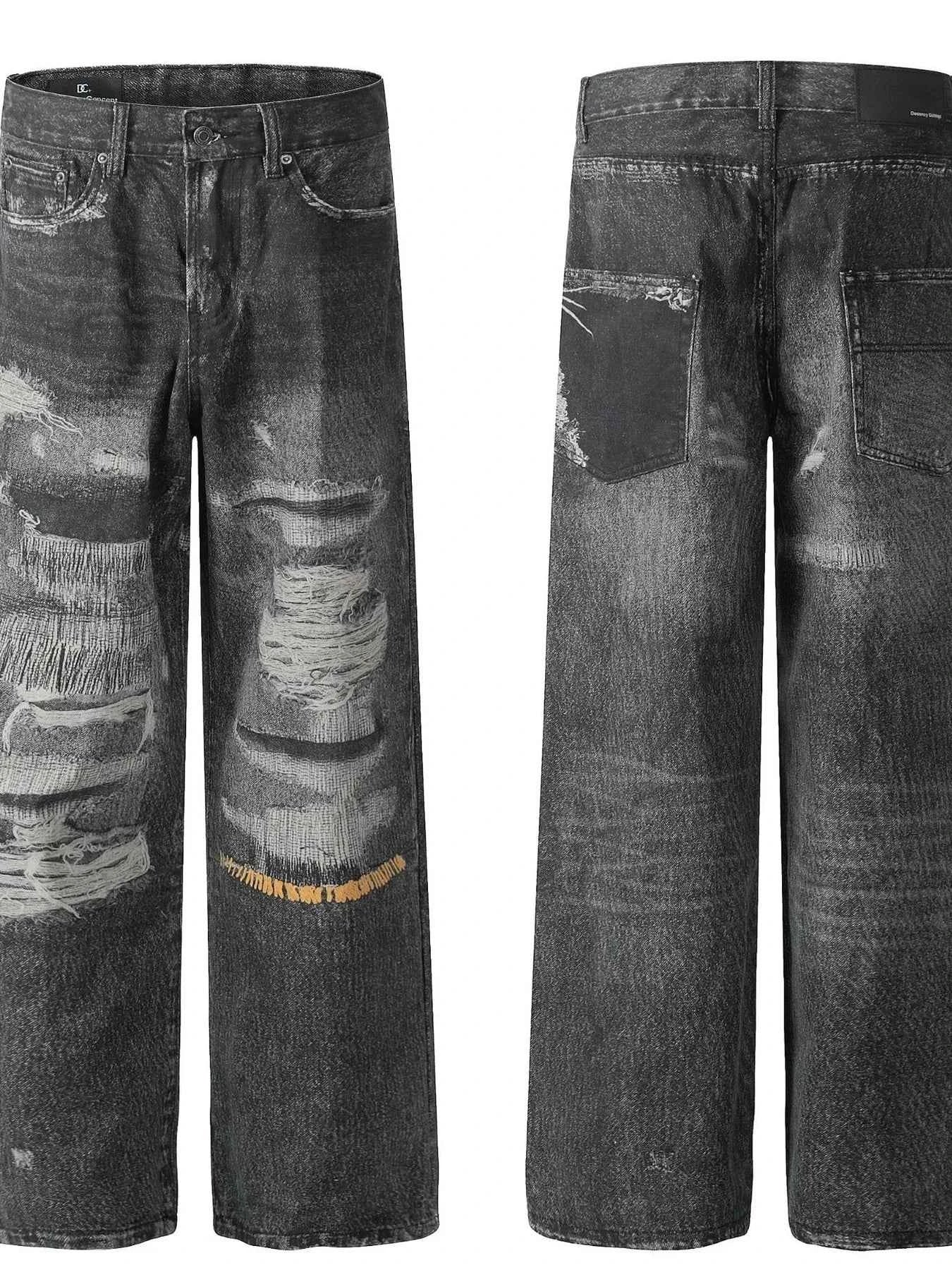 Men's Wide Leg Jeans