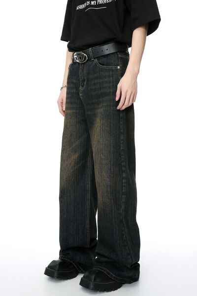 Hight Rise Wide Leg Jeans - Damned Threads