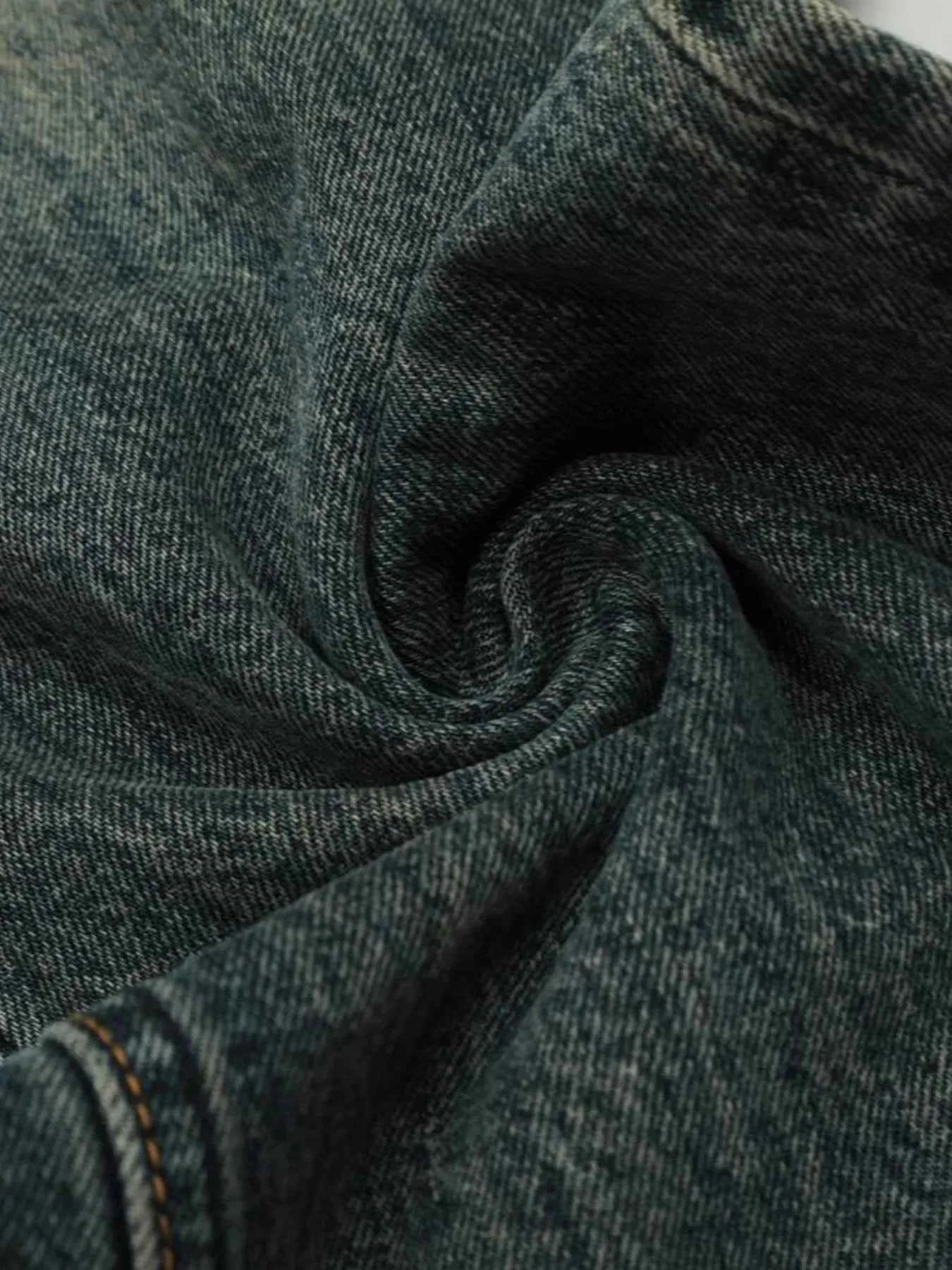 Men's Vintage Distressed Flare Jeans