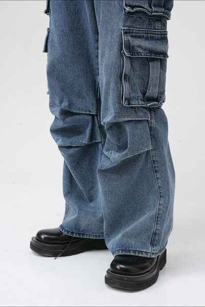 Jeans with Cargo Pockets - Damned Threads