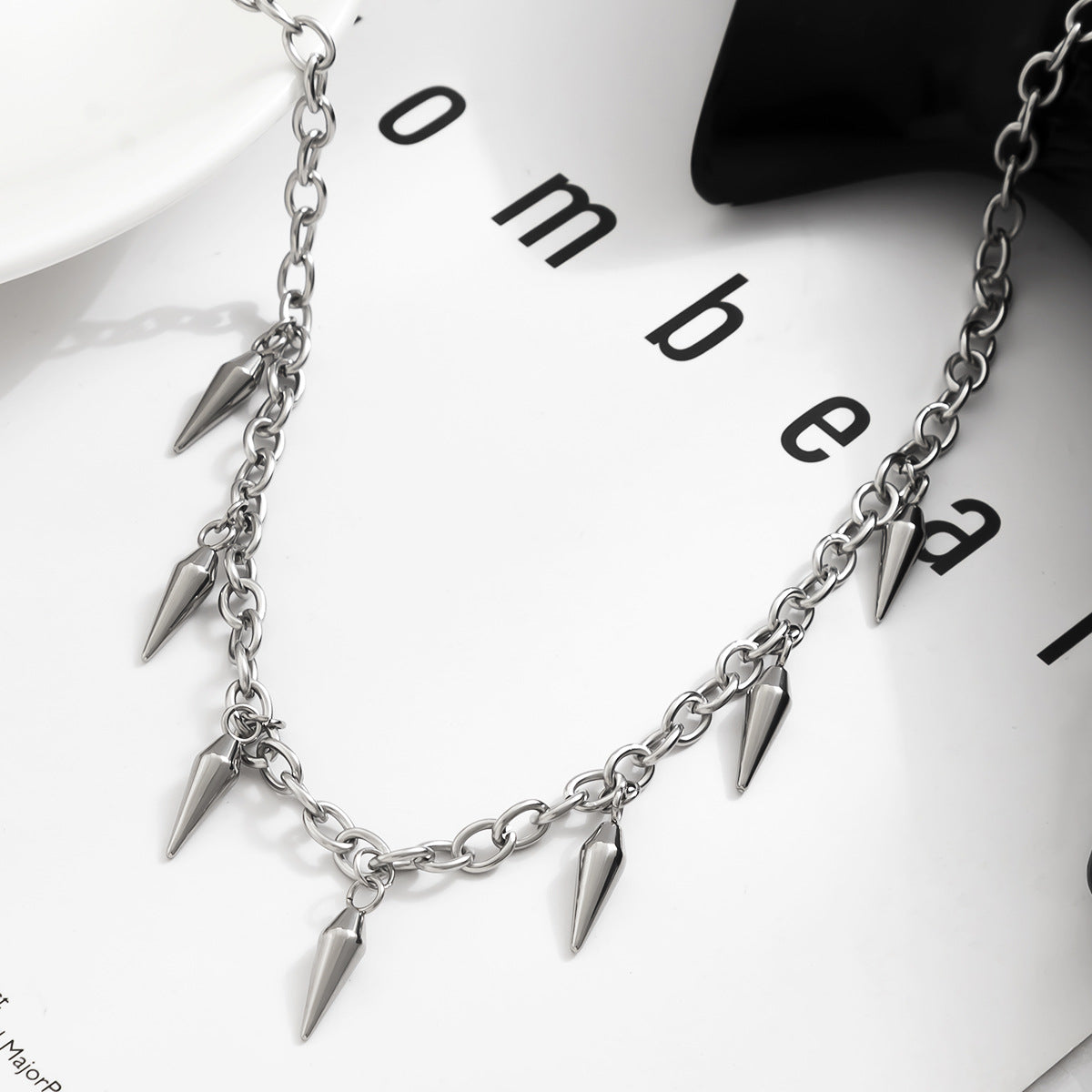Fashion Spike Pendant Necklace - Damned Threads