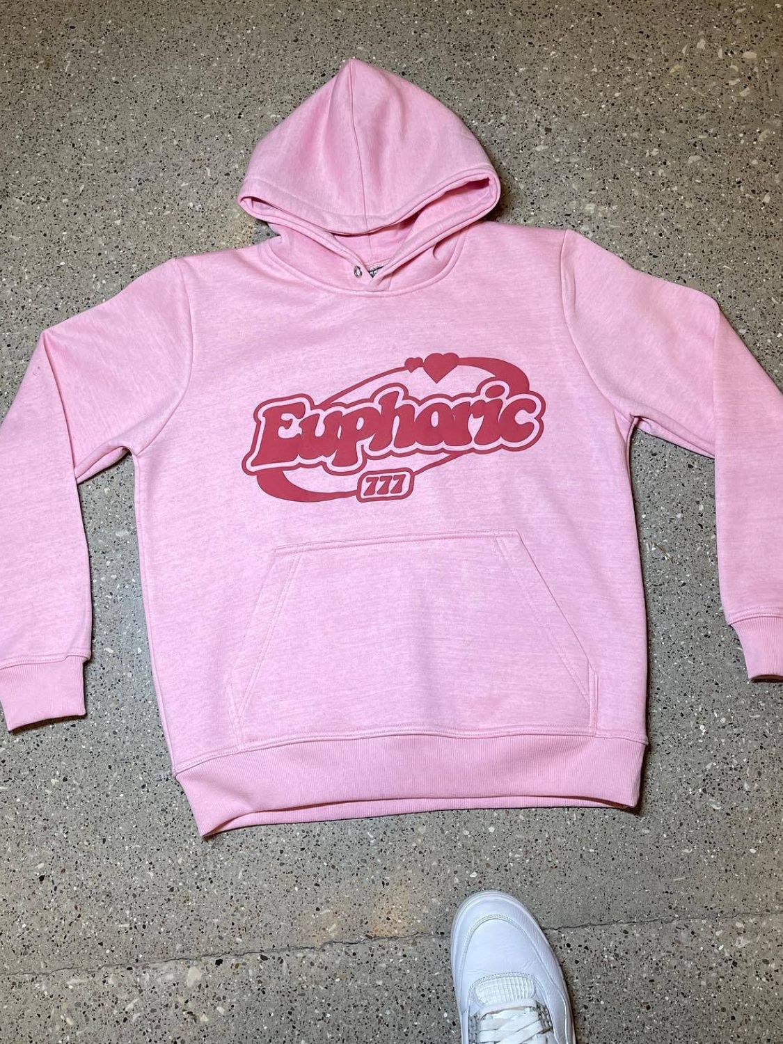 Men's Letter Graphic Long Sleeve Hoodie - Damned Threads