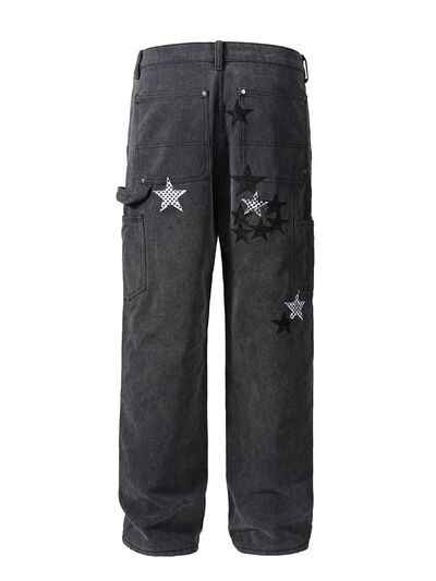 Men's Pocketed Star Jeans - Damned Threads