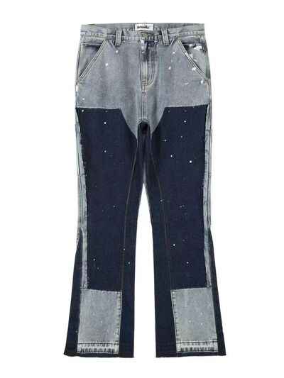 Men's Contrast Washed Bootcut Jeans - Damned Threads