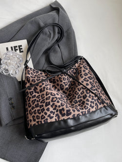 Leopard Dual Purpose Crossbody Bag - Damned Threads