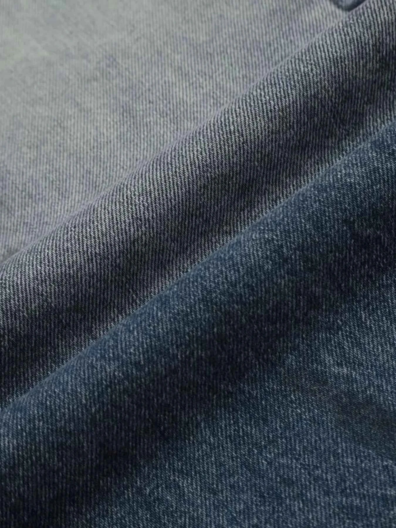 Men's Vintage Washed Gradient Distressed Flare Jeans