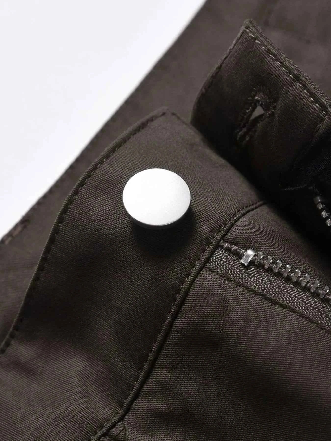 Men's Multi-Pocket Flared Cargo Pants