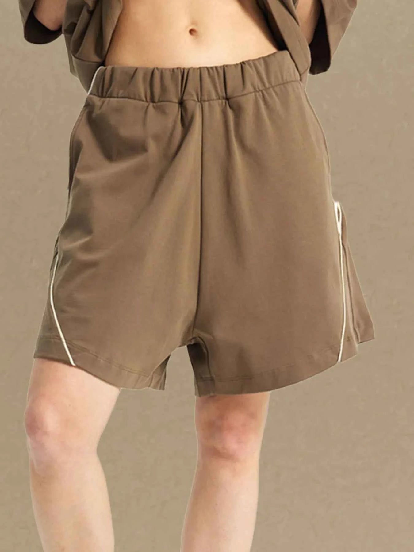 Men's Elastic Waist Shorts