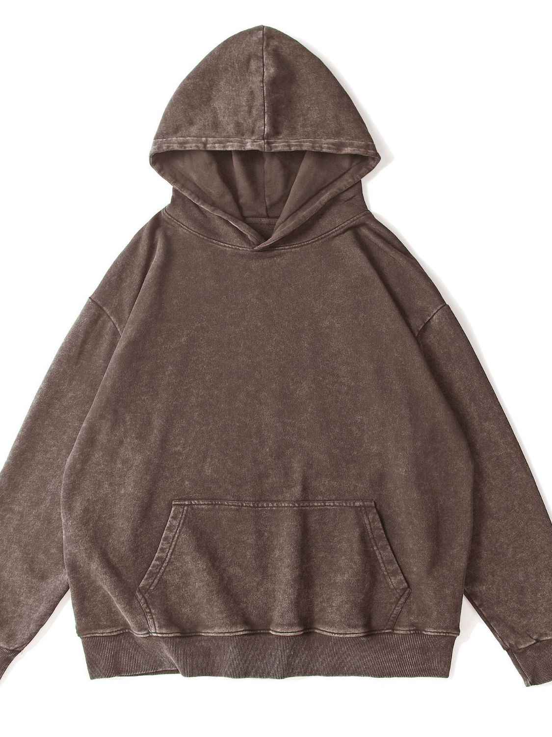Long Sleeve Hoodie with Pocket - Damned Threads