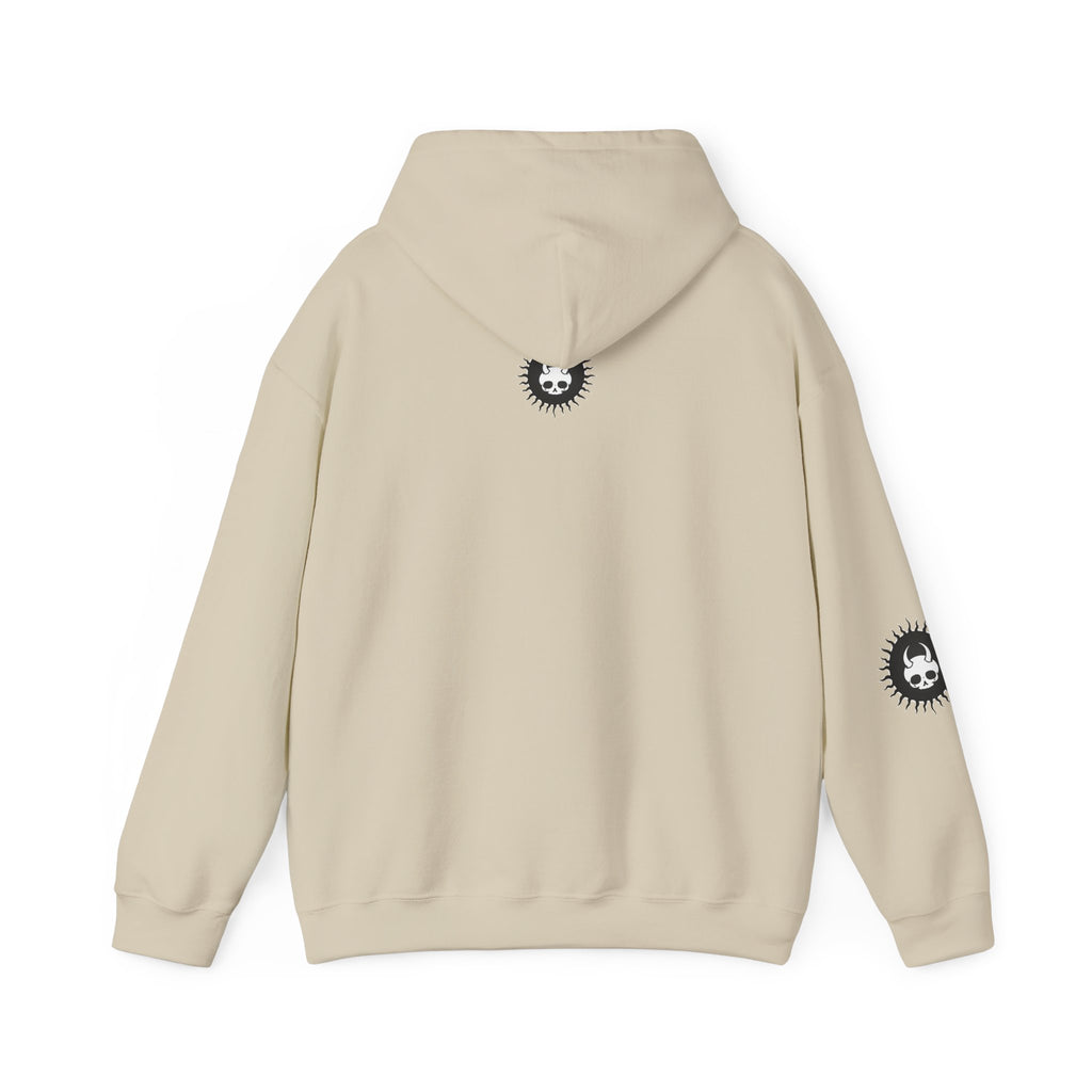 Ride-On - Unisex Heavy Blend™ Hooded Sweatshirt (Front) - Damned Threads
