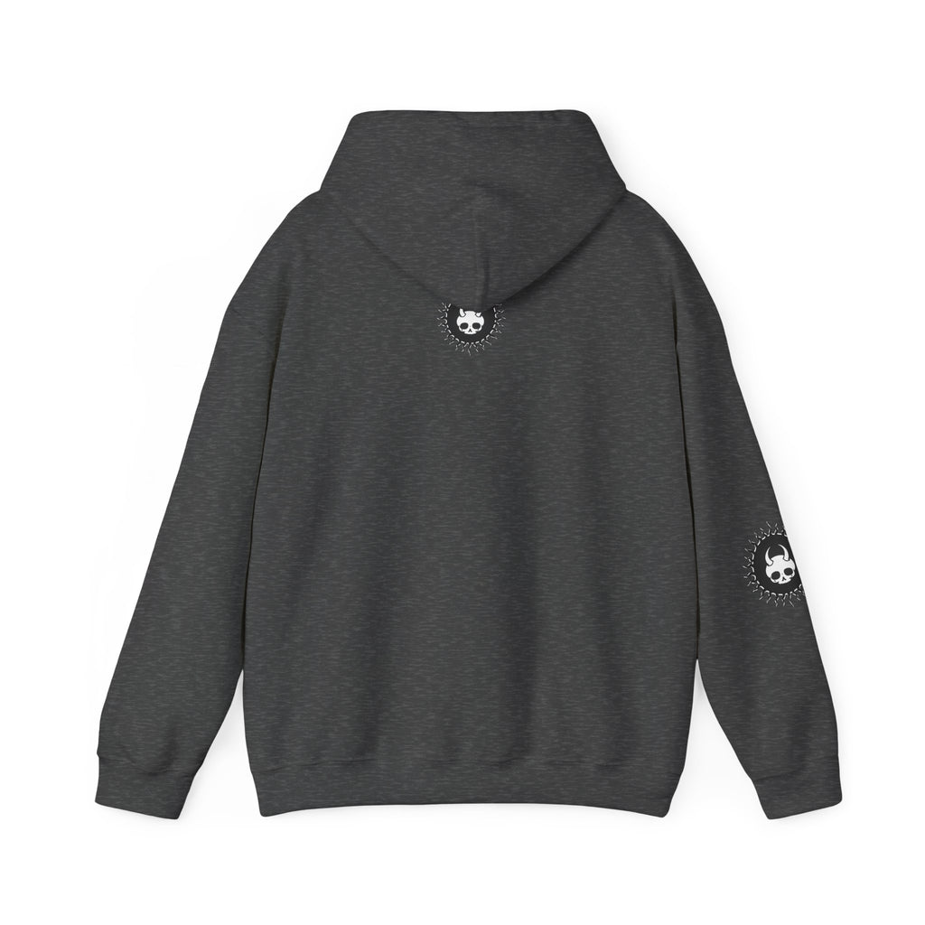 Ride-On - Unisex Heavy Blend™ Hooded Sweatshirt (Front) - Damned Threads