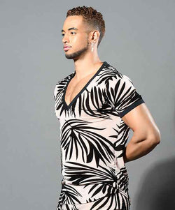 Palmero Sheer V-Neck Tee