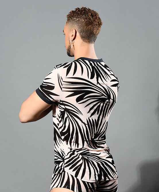 Palmero Sheer V-Neck Tee