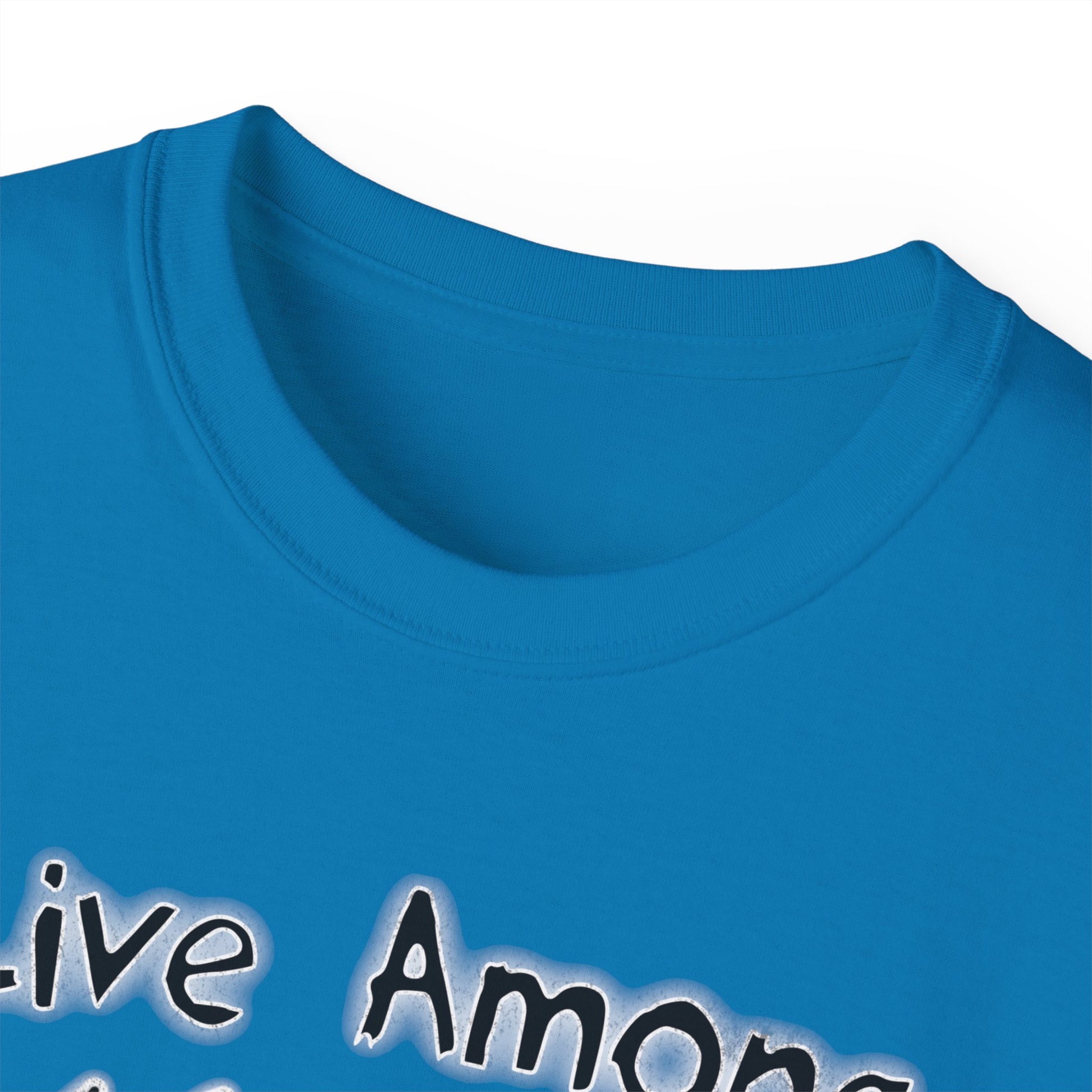 Live Among Demons - Unisex Cotton Tee (Front) - Damned Threads
