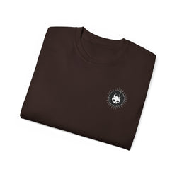 Live Among Demons - Unisex Cotton Tee (Back) - Damned Threads