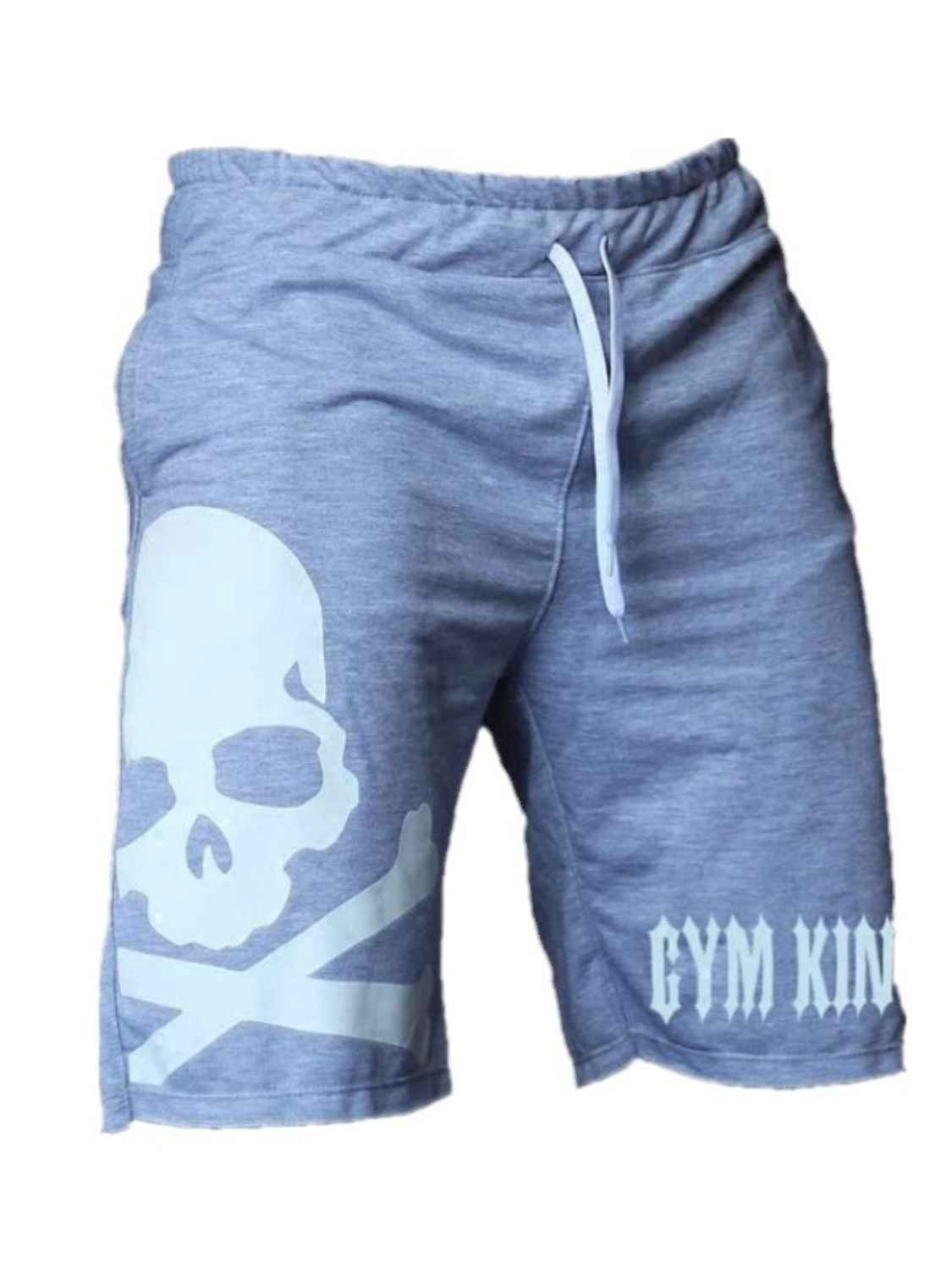 Men's Skull Drawstring Shorts - Damned Threads