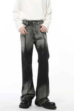 Pocketed High Waist Jeans - Damned Threads