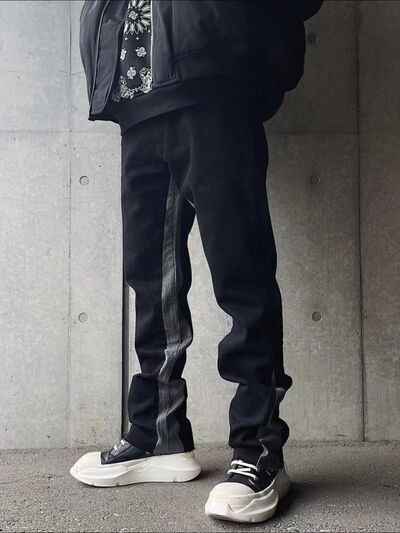 Men's Contrast Bootcut Jeans - Damned Threads