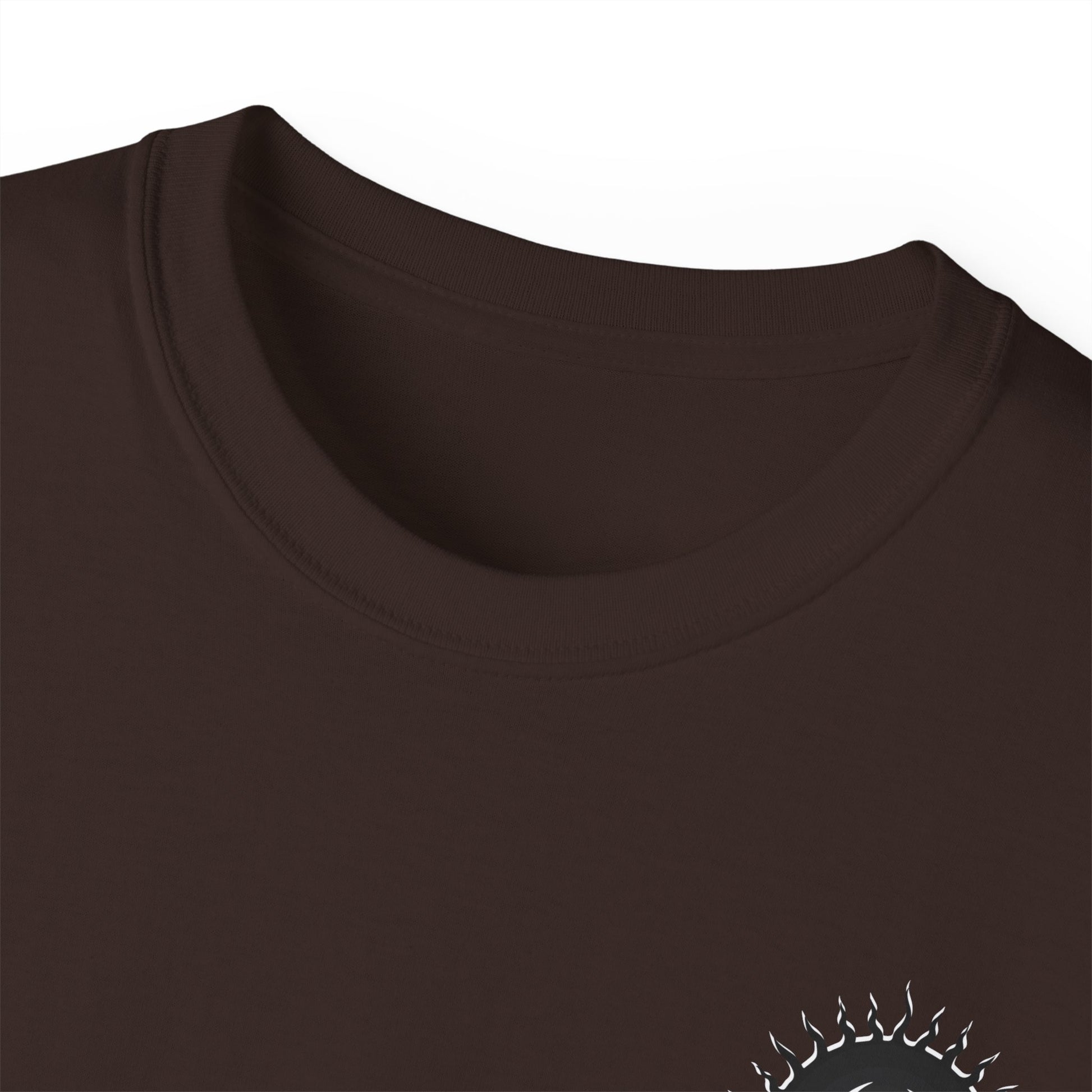 Spook-Rock - Unisex Cotton Tee (Back) - Damned Threads