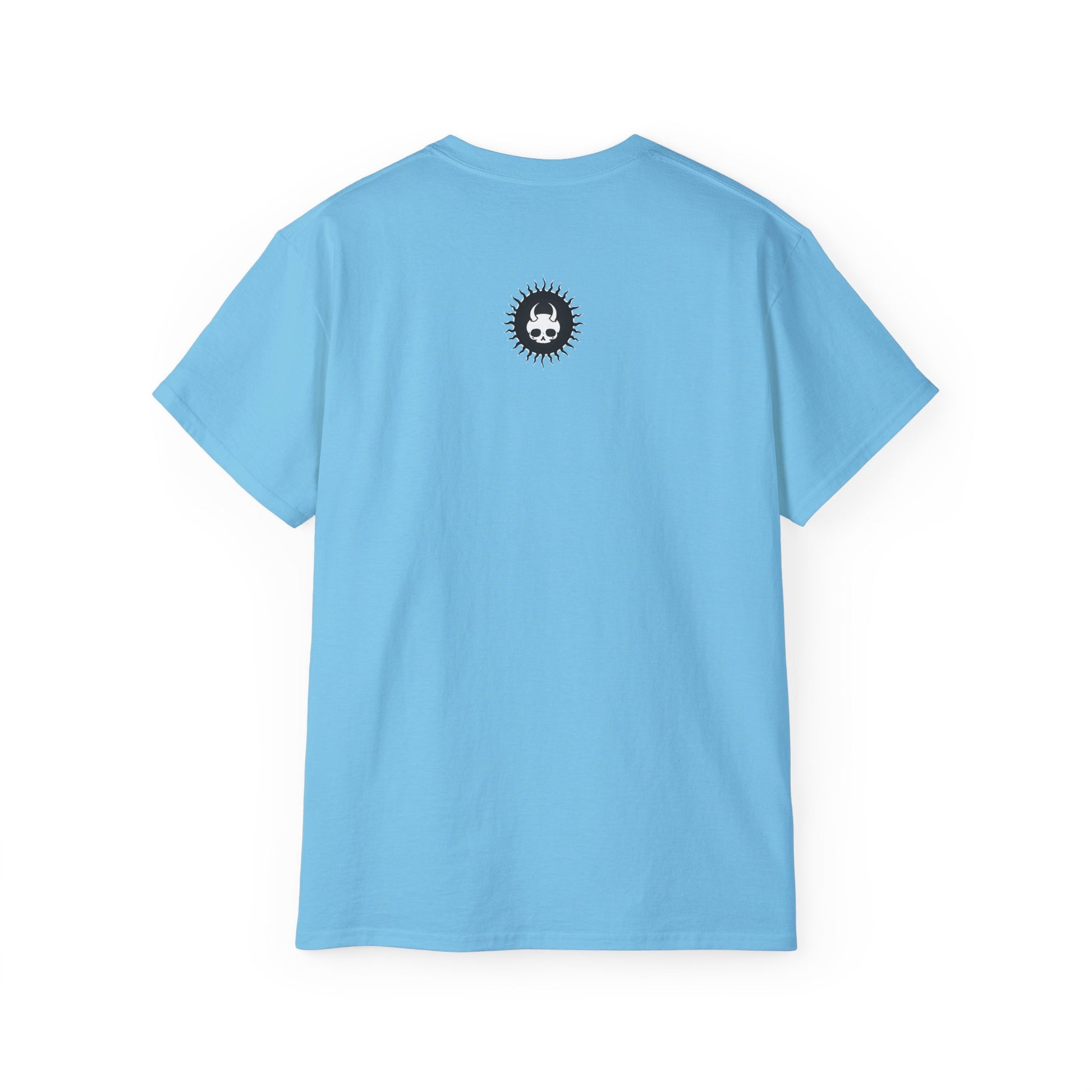 Let's Laugh After Life - Unisex Cotton Crew Tee (Front) - Prime Zone