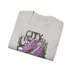City Streets - Unisex Cotton Tee (Front) - Damned Threads
