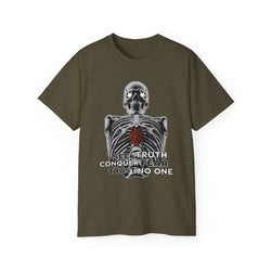 Exposed Heart - Unisex Cotton Tee (Front) - Damned Threads