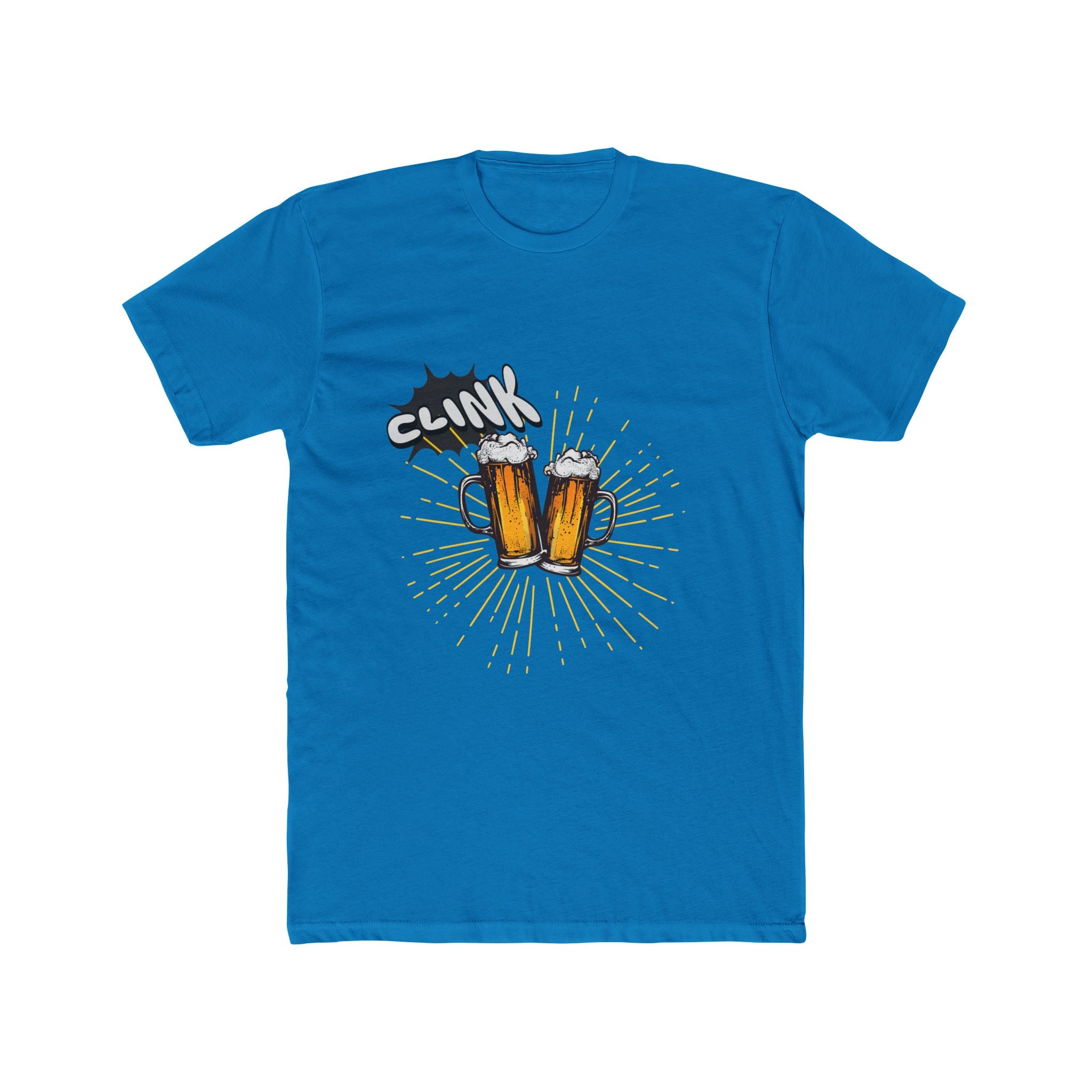 Clink! - Unisex Crew Tee (Front) - Damned Threads