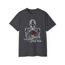 Exposed Heart - Unisex Cotton Tee (Front) - Damned Threads