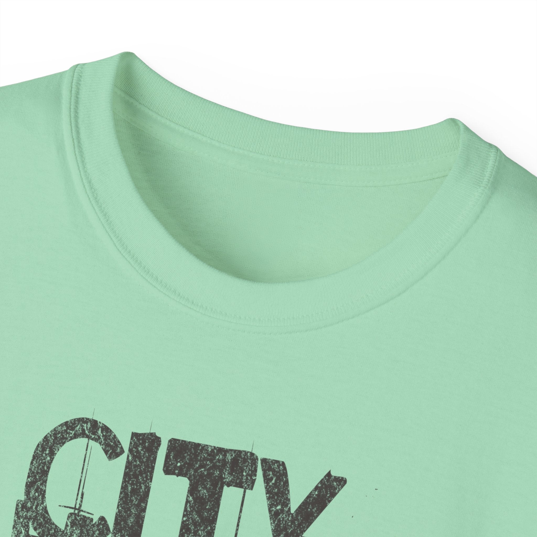 City Streets - Unisex Cotton Tee (Front) - Damned Threads