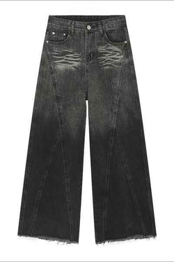 Raw Hem Jeans with Pockets - Damned Threads