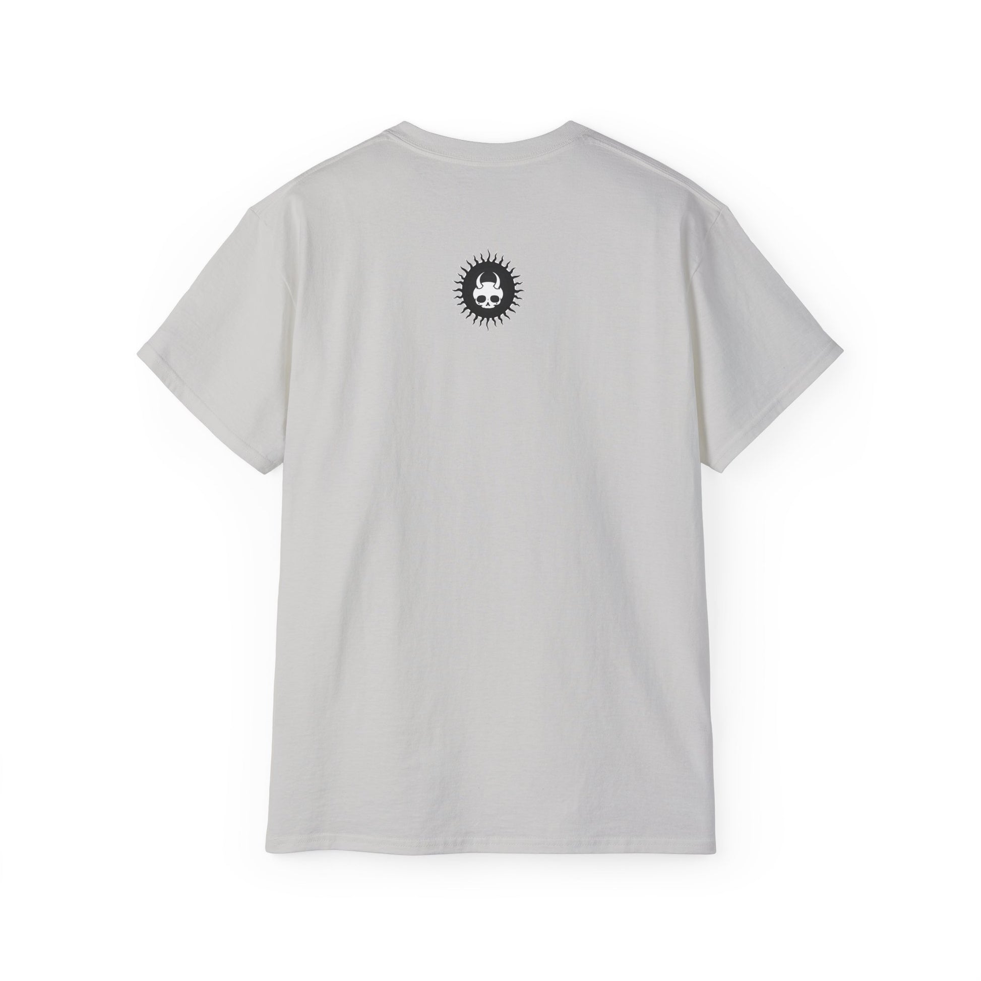 Let's Laugh After Life - Unisex Cotton Crew Tee (Front) - Prime Zone