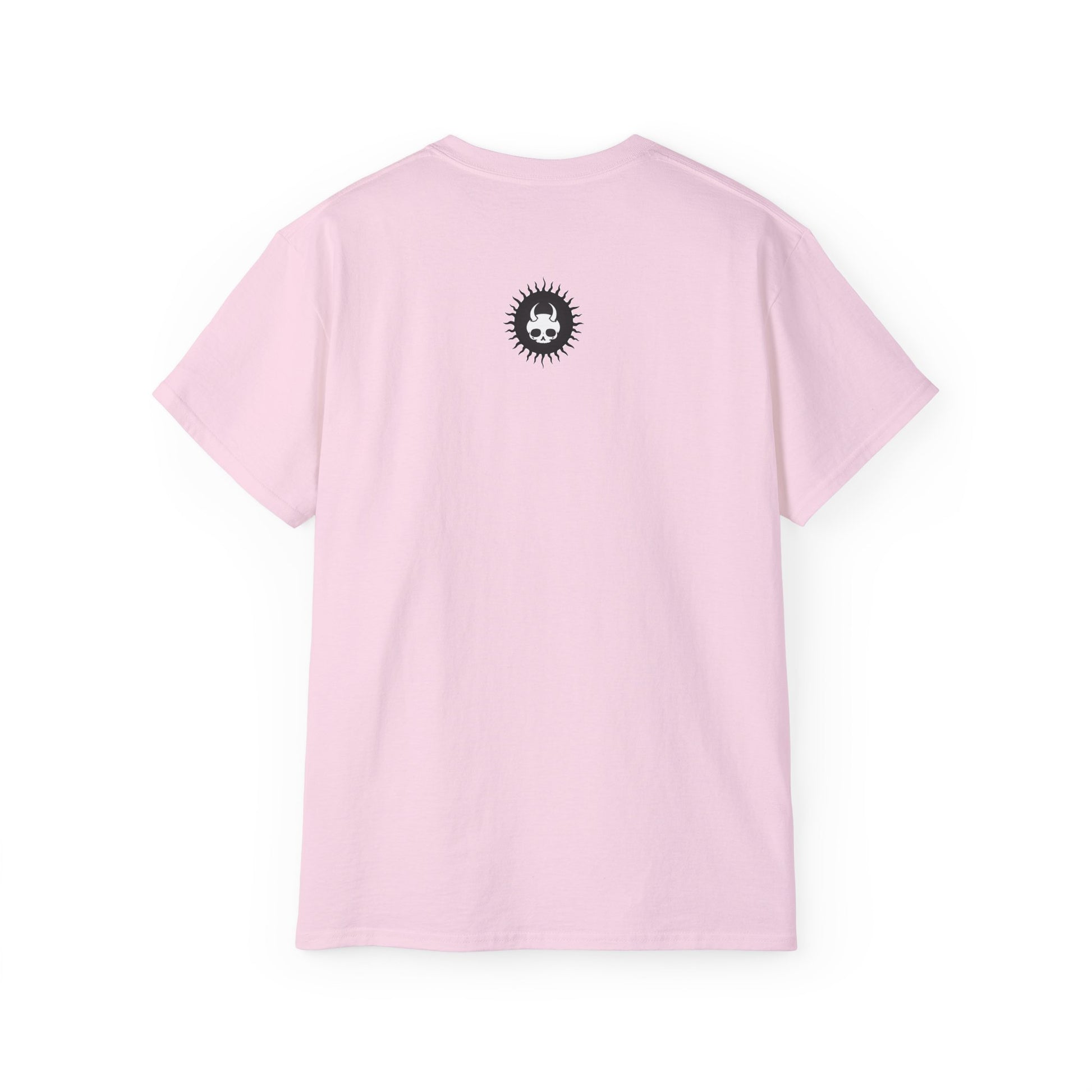 Let's Laugh After Life - Unisex Cotton Crew Tee (Front) - Prime Zone