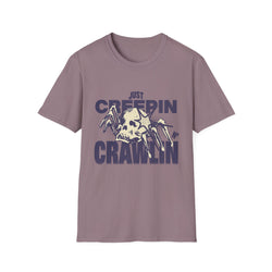 Just Creepin N Crawlin - Unisex Softstyle T-Shirt (Front) - Damned Threads